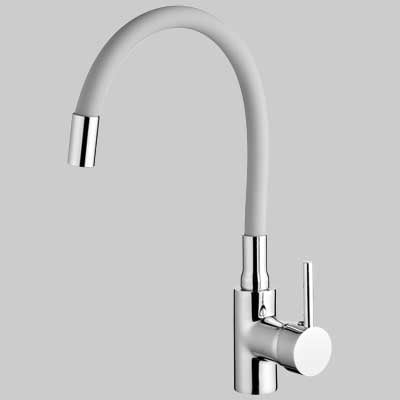 MONOCOMANDO LAVELLO MALDIVE CANNA IN GOMMA FLESSIBILE