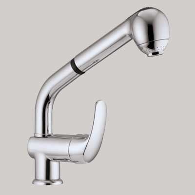 MISCELATORE LAVELLO CUCINA DOCCIA ESTRAIBILE