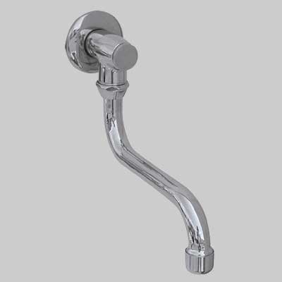 BOCCA DI EROGAZIONE A SNODO PER RUBINETTO A PEDALE