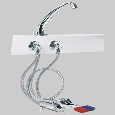 KIT PREASSEMBLATO MODELLO K CON RUBINETTO 2 VIE