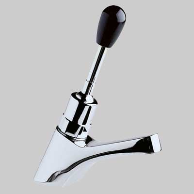 RUBINETTO LAVABO TEMPORIZZATO LEVA A GOMITO