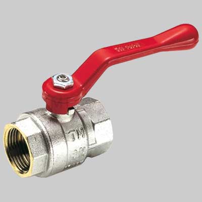 VALVOLE A SFERA PASSAGGIO TOTALE MOD. SCIROCCO F-F CON LEVA ALLUMINIO
