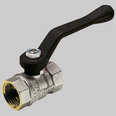 VALVOLA A SFERA PASSAGGIO STANDARD F-F LEVA ALLUMINIO