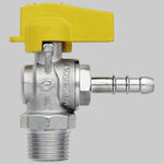 RUBINETTO A SQUADRO GAS MASCHIO PORTA GOMMA