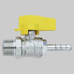 RUBINETTO DIRITTO GAS MASCHIO PORTA GOMMA
