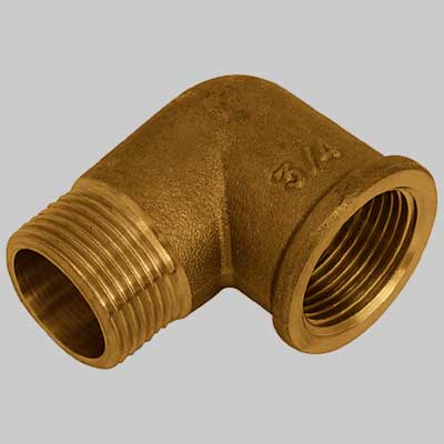 GOMITO MASCHIO/FEMMINA OTTONE GIALLO