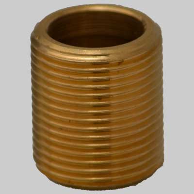 NIPLES TUTTO FILETTATO OTTONE GIALLO