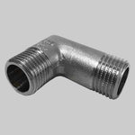 GOMITO MASCHIO/MASCHIO OTTONE NICHELATO