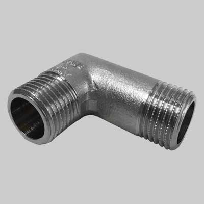 GOMITO MASCHIO/MASCHIO OTTONE NICHELATO