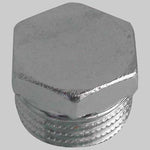 TAPPO MASCHIO ESAGONALE OTTONE CROMATO