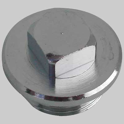 TAPPO MASCHIO CON QUADRO OTTONE CROMATO