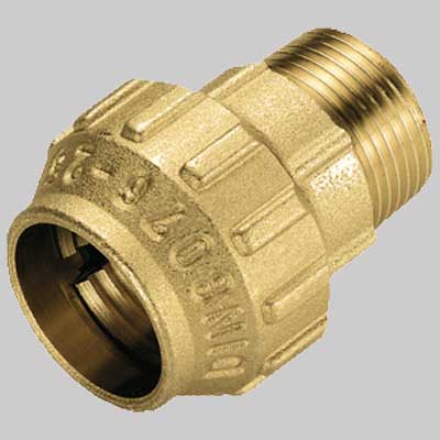 RACCORDO DIRITTO MASCHIO COBRA RING