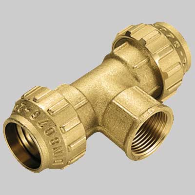 RACCORDO A TEE FEMMINA COBRA RING