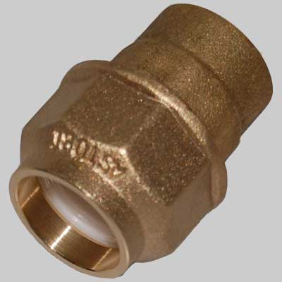 RACCORDO DIRITTO FEMMINA ANELLO RESINA