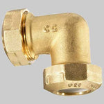 RACCORDO A GOMITO DOPPIO PE ANELLO RESINA