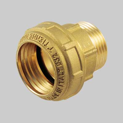 RACCORDO DIRITTO MASCHIO PN 25 COBRARING