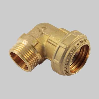 RACCORDO CURVO MASCHIO PN 25 COBRARING