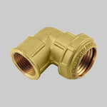 RACCORDO CURVO FEMMINA PN 25 COBRARING