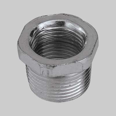 RIDUZIONE CON VITE MASCHIO/FEMMINA ACCIAIO