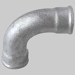 CURVA A 90° FEMMINA/FEMMINA ZINCATA