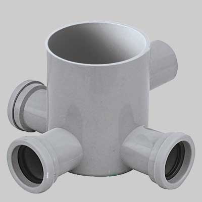 POZZETTO GRIGIO BASSO 3 VIE DM 100