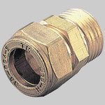 RACCORDO DRITTO MASCHIO CON OGIVA OTTONE