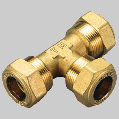 RACCORDO A TEE CON O-RING GIALLO