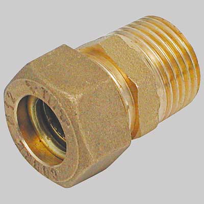 RACCORDO DIRITTO MASCHIO O-RING TIEMME