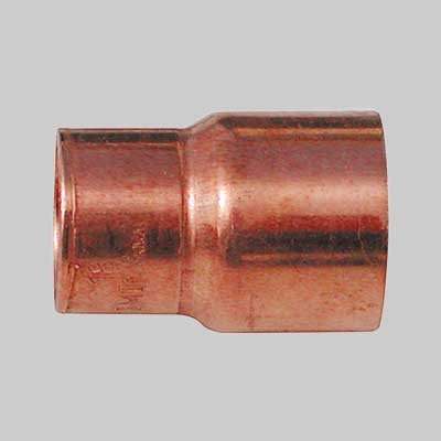 MANICOTTO RAME RIDOTTO A SALDARE MASCHIO/FEMMINA