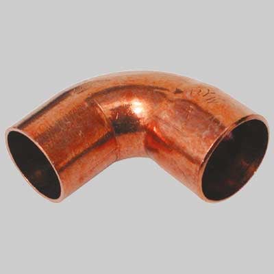 GOMITO RAME A SALDARE MASCHIO/FEMMINA