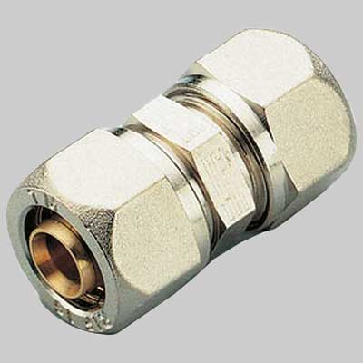 RACCORDO A COMPRESSIONE DIRITTO DOPPIO TIEMME