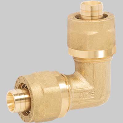 RACCORDO CURVO DOPPIO A STRINGERE APE