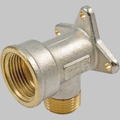 RACCORDO CURVO CON FLANGIA