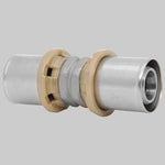 RACCORDO DIRITTO DOPPIO A PRESSARE