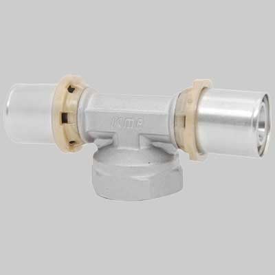 RACCORDO A TEE FEMMINA A PRESSARE