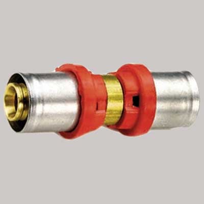 RACCORDO DIRITTO DOPPIO A PRESSARE TIEMME