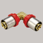 RACCORDO CURVO DOPPIO A PRESSARE TIEMME