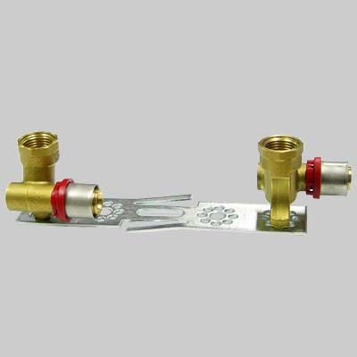 STAFFA E RACCORDI PER COLLEGAMENTI TERMINALI A PRESSARE TIEMME