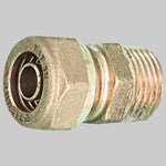 RACCORDO DIRITTO MASCHIO PER TUBO COBRA-PEX