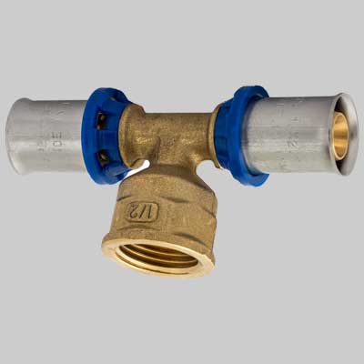 RACCORDO A TEE FEMMINA APE PRESS