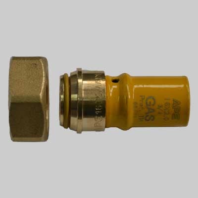 RACCORDO CON GIRELLO E O-RING PER COLLETTORI