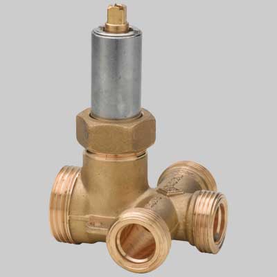 VALVOLA TRE USCITE PER CASSETTA DA INCASSO GAS