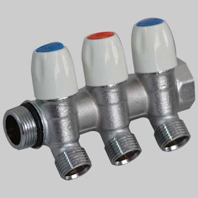 COLLETTORE LINEARE CON RUBINETTO TIEMME