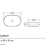 LAVABO CERAMICA RS6594BR