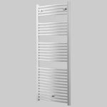 TERMOARREDO SCALDA SALVIETTE MOD. SAN REMO BIANCO CURVO