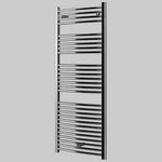 TERMOARREDO SCALDA SALVIETTE MOD. SAN REMO CROMATO CURVO