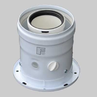 ATTACCO COASSIALE VERTICALE PER TERMINALE