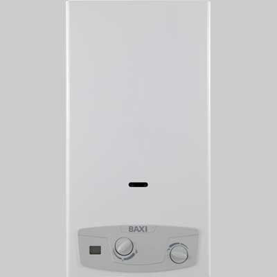 SCALDINO A GAS ACQUAPROJET BLUE CAMERA APERTA