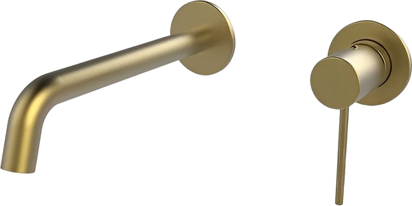 MISCELATORE MONOCOMANDO DA INCASSO SMOOTH ORO