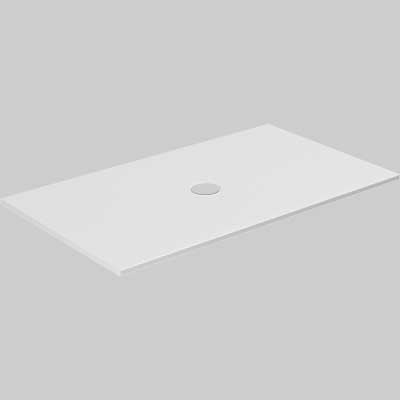 PIATTO DOCCIA IN CERAMICA SOLODUE BIANCO COTONE